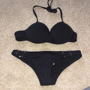 Black bathing suit